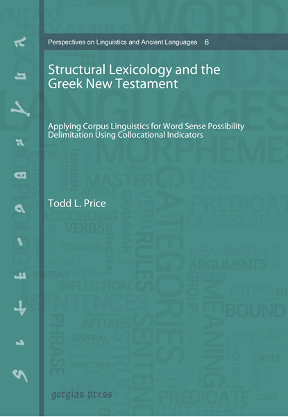 Picture of Structural Lexicology and the Greek New Testament