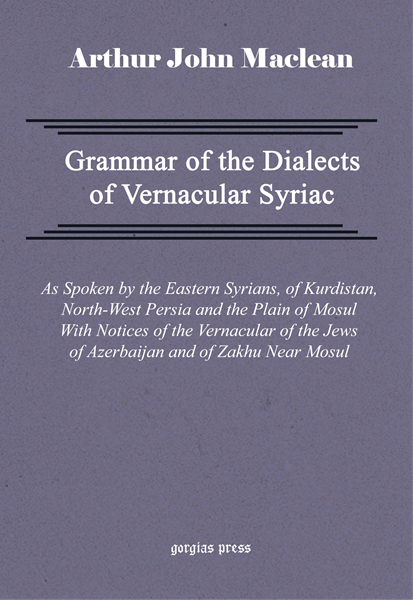 Picture of Dictionary of the Dialects of Vernacular Syriac