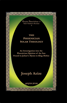 Picture of The Phoenician Solar Theology (Hardcover)