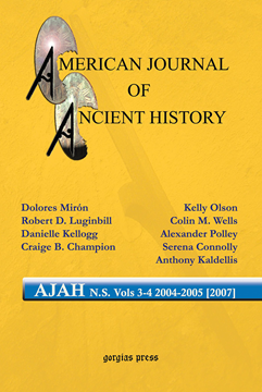 Picture of American Journal of Ancient History (New Series 3-4, 2004-2005 [2007])