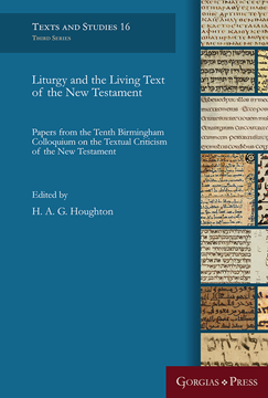 Picture of Liturgy and the Living Text of the New Testament