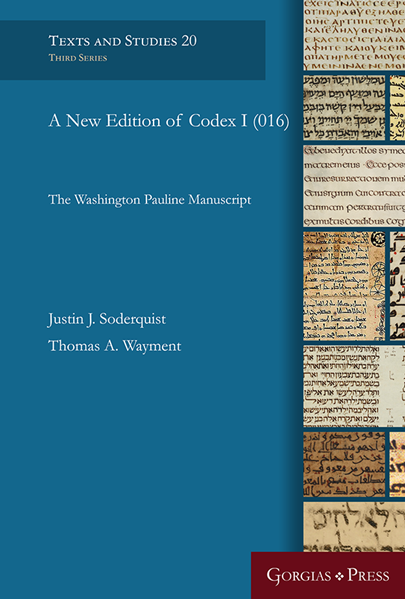 Picture of A New Edition of Codex I (016)