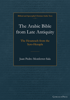 Picture of The Arabic Bible from Late Antiquity