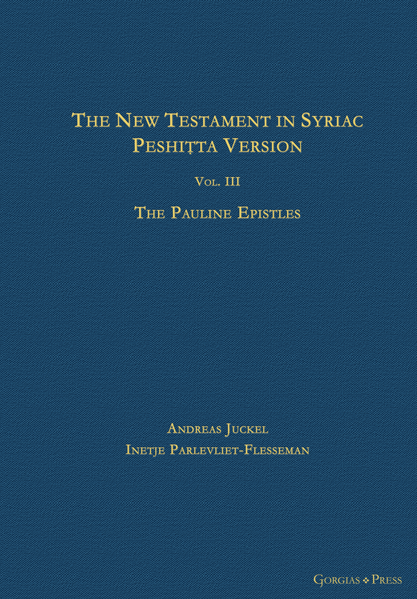 Picture of The New Testament in Syriac. Peshitta Version