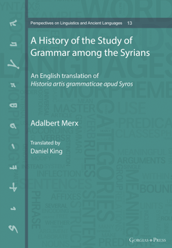 Picture of A History of the Study of Grammar among the Syrians
