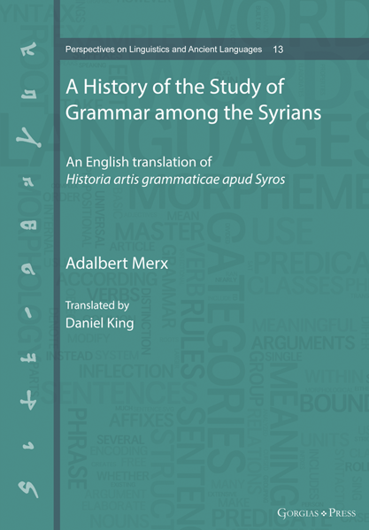 Picture of A History of the Study of Grammar among the Syrians