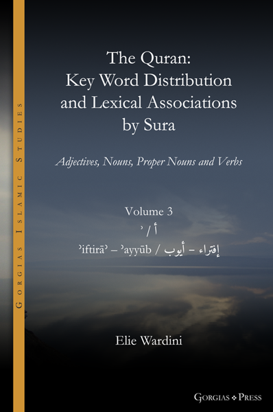 Picture of The Quran Key Word Distribution and Lexical Associations by Sura, vol. 3 of 18