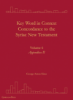 Picture of Key Word in Context Concordance to the Syriac New Testament (vol 6)