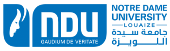 Picture for publisher Notre Dame University-Louaize